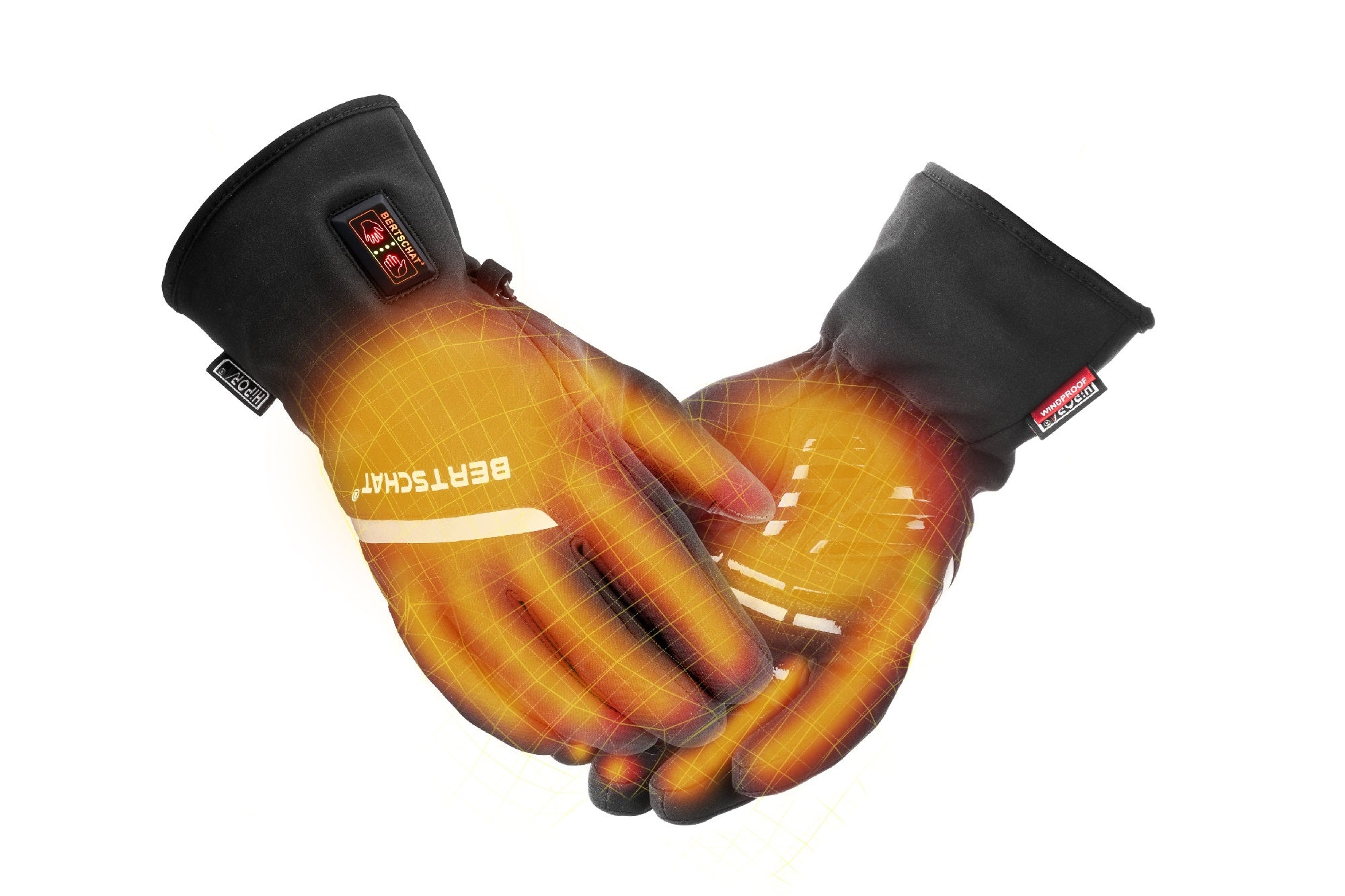 Heated Bicycle Gloves PRO Dual Heating USB BERTSCHAT