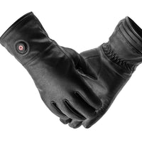 Heated Leather Gloves - Single Heating