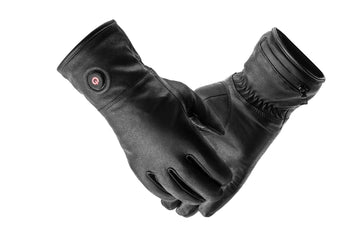 Heated Leather Gloves - Single Heating