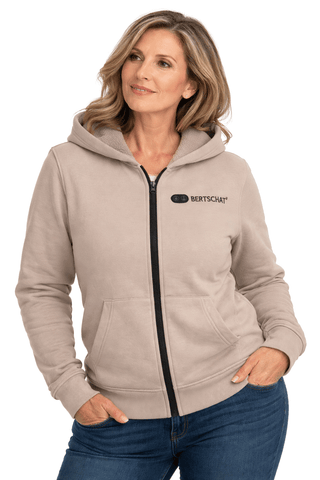 Women’s Heated Hoodie – Dual Heating - Beige