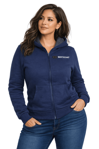 Women’s Heated Hoodie – Dual Heating - Navy Blue