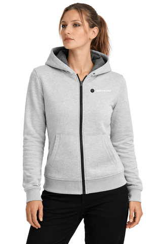 Women’s Heated Hoodie – Single Heating - Grey