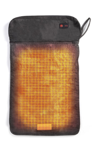 Heated Cushion 50 x 30 cm | USB - Black & Green