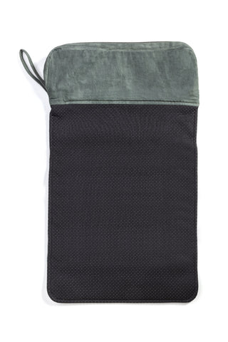 Heated Cushion 50 x 30 cm | USB - Black & Green