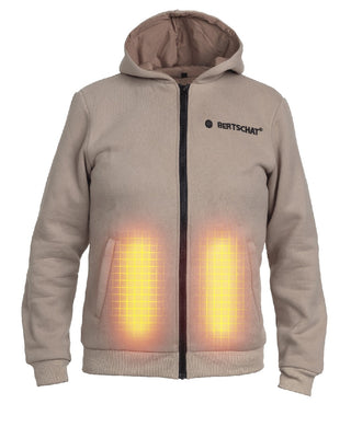 Men’s Heated Hoodie – Single Heating - Beige