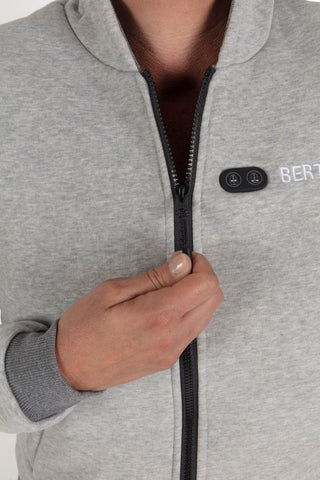 Women’s Heated Hoodie – Dual Heating - Grey