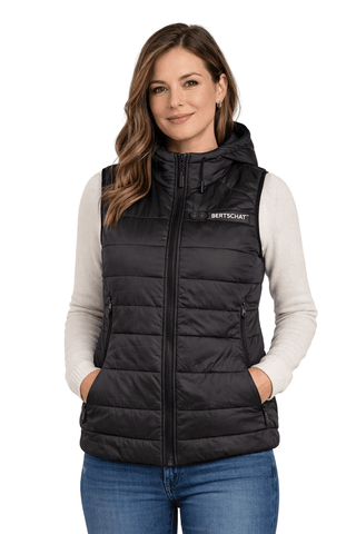 Women's Padded Heated Body Warmer- Dual Heating