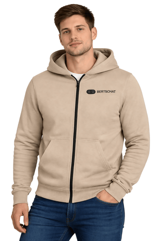 Men’s Heated Hoodie – Dual Heating - Beige