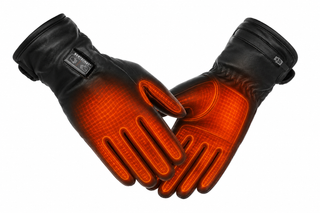 Heated Leather Gloves for Women – Dual Heating
