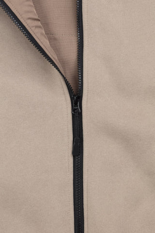 Men’s Heated Hoodie – Dual Heating - Beige
